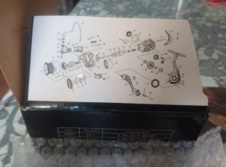 Carrete pesca réplica Shimano