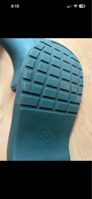 Botas de agua verdes