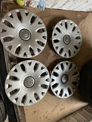 Juego 4 Tapacubos Citroën 15 Originales