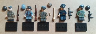 Figuras Lego compatibles WW2 Luftwaffe