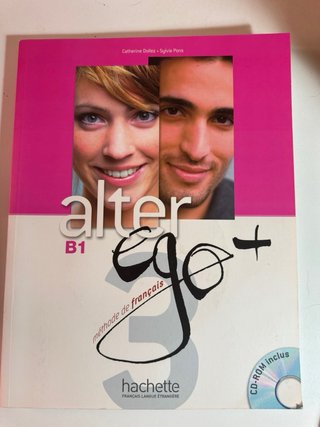 Libros de francés Alter Ego+ B1 muy buen estado