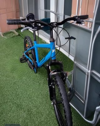 Bicicleta Azul Infantil