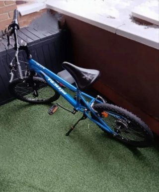 Bicicleta Azul Infantil