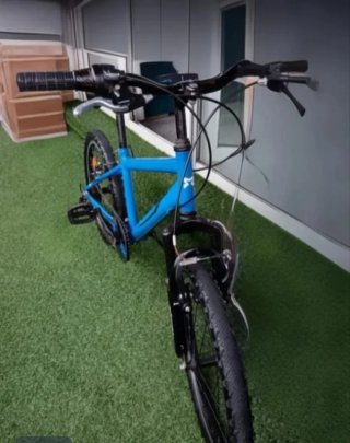 Bicicleta Azul Infantil