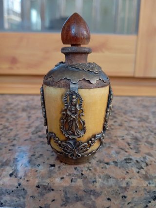 Frasco tabaco dinastía Qing