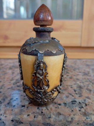 Frasco tabaco dinastía Qing