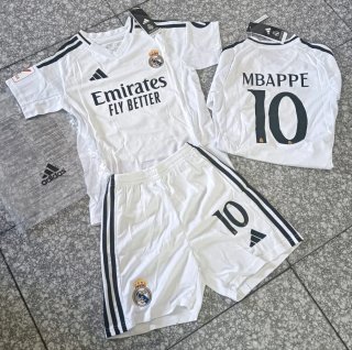 Conjunto Real Madrid Mbappe 10