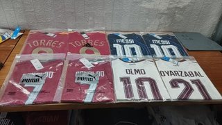Camisetas Iniesta Casillas Torres Tallas