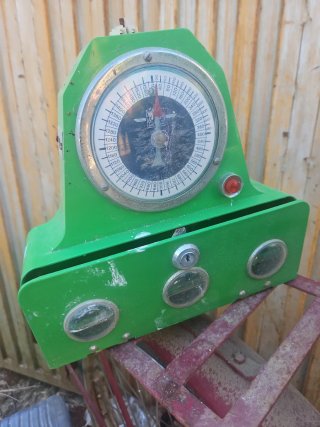 Contador verde de billar