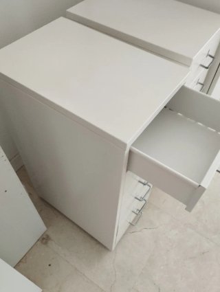 2 Cajoneras IKEA HELMER 6 cajones blanca