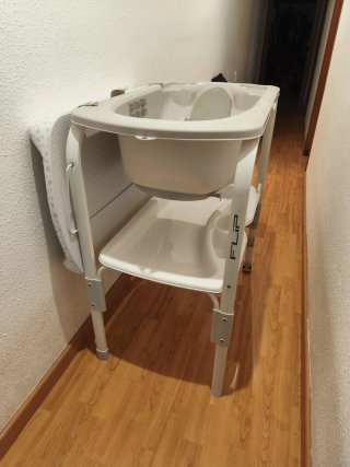 Bañera-cambiador Jane Flip