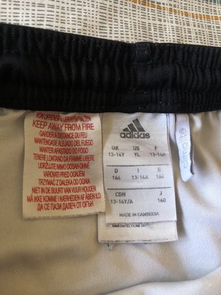 Pantalón corto Adidas Climalite negro