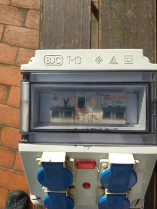 Caja de distribución eléctrica BJC T-13