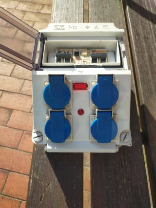 Caja de distribución eléctrica BJC T-13