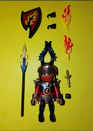 Playmobil figura caballero guerrero Novelmore
