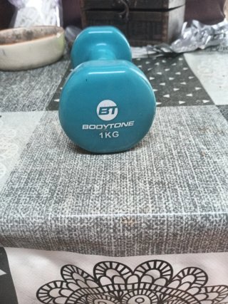 Mancuerna de 1kg color azul