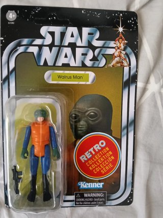 Star Wars Walrus Man Kenner Retro