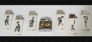 Accendini vintage collezione Austria anni '70