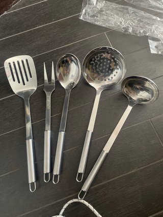 Servizio mestoli acciaio inox
