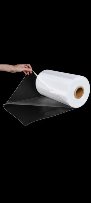 Rollo transparente termoretractil