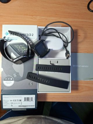 Fitbit Versa 2 Smartwatch Negro