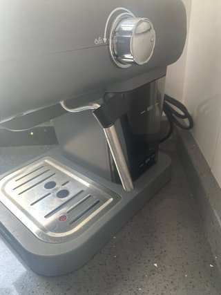 Cafetera Espresso SilverCrest Gris
