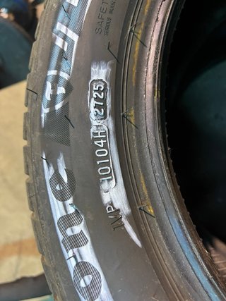 2 Neumáticos Firestone 205/55R16 91V DOT 2725