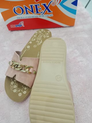 Sandali ONEX Rosa e Oro