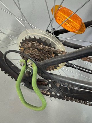Bicicleta infantil B'TWIN negra y verde niño niña