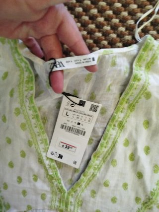 Vestido Zara Talla L