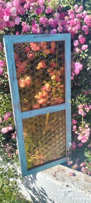 Ventana vintage decoración