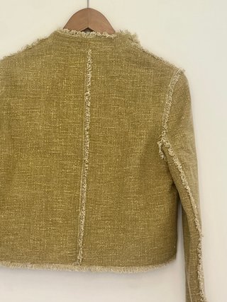 Chaqueta Zara Mostaza Talla S
