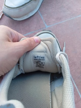 Zapatos Casual Vintage Lefties Talla 46 Beige