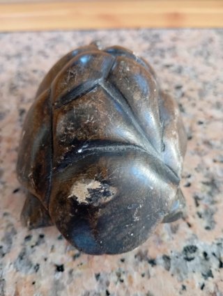 Escultura Tortuga Griega Piedra