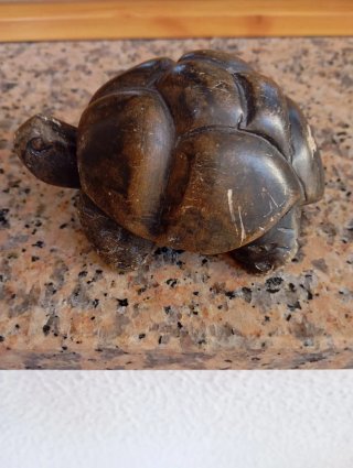 Escultura Tortuga Griega Piedra