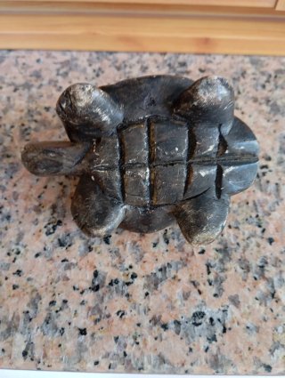 Escultura Tortuga Griega Piedra
