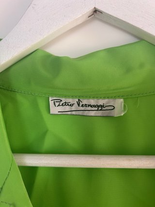 Blusa vintage italiana verde