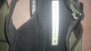Sandalias Zara Plataforma Neopreno Talla 38