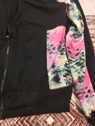 Sudadera Fila Negra Multicolor