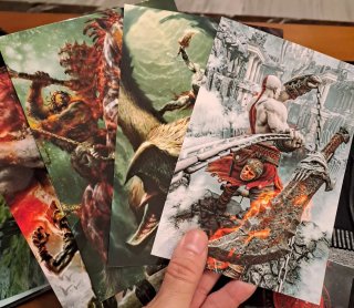 Lote Merchandising God of War Trilogy