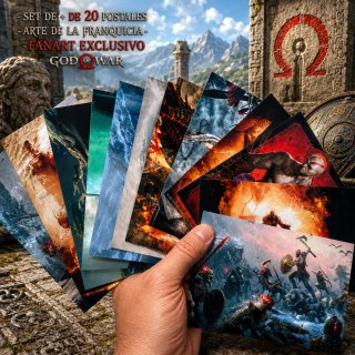 Lote Merchandising God of War Trilogy