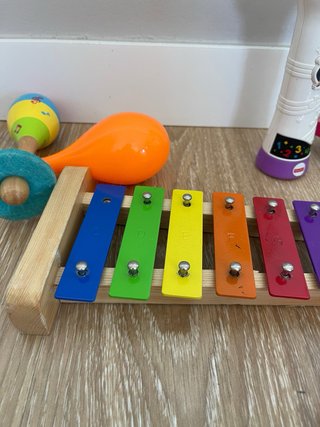 Pack musical infantil: xilófono, maracas, panderet