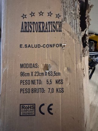 Colchón masajeador confort ARISTOKRATISCH
