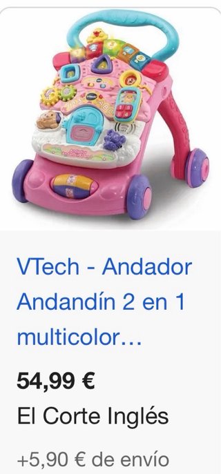 Andador Vtech 2 en 1 multicolor