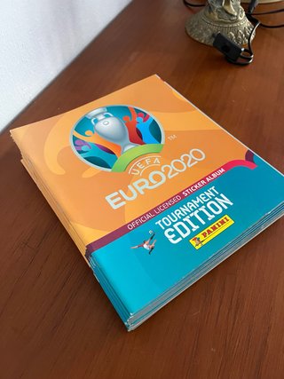 12 Álbumes Oficiales Euro 2020 Panini