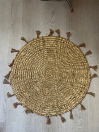 Alfombra de rafia