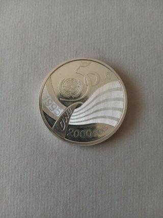Moneda 2000 Pesetas 1995 ONU