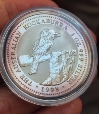 Kookaburra 1998 Argento 1 oz.999