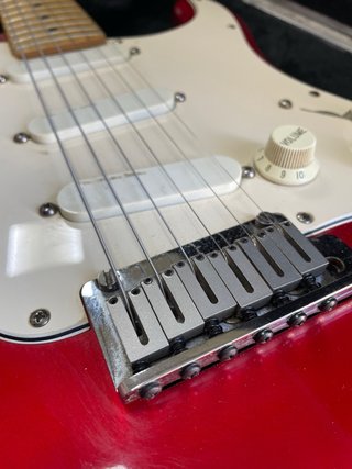 Fender Stratocaster Plus 1989 Roja