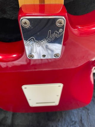 Fender Stratocaster Plus 1989 Roja